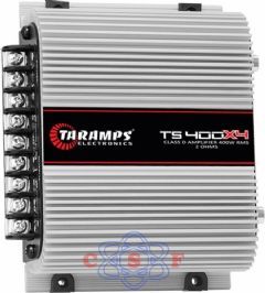 M�dulo Amplificador de Pot�ncia Taramp's TS-400 X4 400 RMS 4 x 100 RMS com entrada para fio