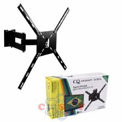 Suporte Universal Articulado 4 movimentos TV Led/LCD/Plasma e 3D 10" a 70" Quality QS 700 Plus Distância Máxima Parede 42cm