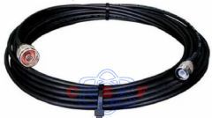 Cabo de Descida RG 58 elditec 10m para Antena De Telefone Celular Rural Conector N Macho + TNC Machho ELD CD 5810