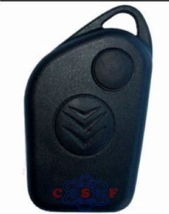 Capa Controle Telecomando 2 Bot�es Citroen Picasso Berlingo Peugeot Encaixe Desenho Logo s� bot�o Grande cod138