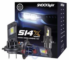 Kit L�mpada Leds SHOCKlight S14X H1 22 Watts 9 a 18 Volts 5000 Lumens 6000K L�mpada Especial