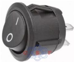 chave Gangorra Bot�o Redondo Vermelho NF/NA/NF 23 Terminais KCD1-5 6A 250V 10A 127V 3 Termibais