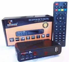 Conversor Imagevox Digital FULL HD Terrestre e Gravador ADV-ISDBT-06 (Usando Antena WIFI Voc tem Acesso a You Tube Obeservao Antena no Inclusa)