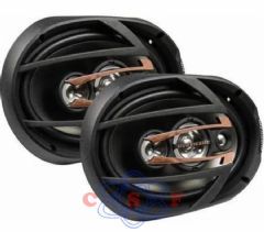 Alto Falante HUurricane QR69 Quadriaxial 6x9 300 Watts Rms 4 Ohms Platino