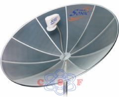 Antena Parablica Telesonic 1,70 mts