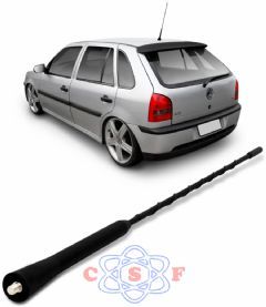 Antena Teto Stetsom Amplificada Universal 60º Gol Traseira Com Cabo ST3000
