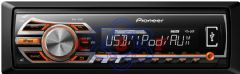 Auto Rdio Pioneer MVH-x178UI RDS Media Receiver entradas USB MP3 WMA AUX saida RCA