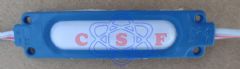 Barra de Led´s Azul 70mm Com 6 Led's 5050 12Volts