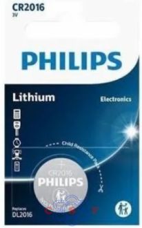 Bateria Philips CR 2016 3 Volts