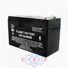 Bateria Selada Recarregvel 12V 4,5Amperes para Alarmes e Cerca Eltrica Planet Bateria no Serve para Nobreak