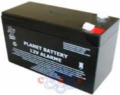 Bateria Selada Recarregvel 12V 7A (Especial para Nobreak) Alarmes e Cerca Eltrica Planet Battery