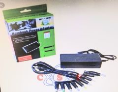 CARREGADOR Fonte UNIVERSAL NOTEBOOK 12 A 24V 4,5A COM 10 TIPOS DE PLUG B Max 120W