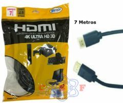 Cabo HDMI Alltech 7Metros Verso 2.0 4K Ultra HD 3D com Filtro