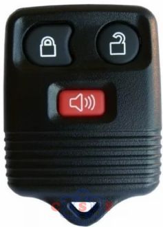 Caixa Plastica CoverTelecomando Ford Ecosport Fiesta KA Ranger 3 botões