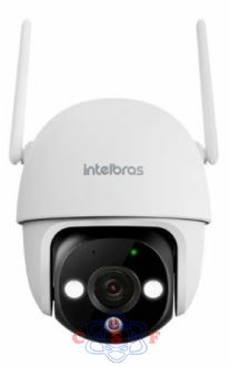 Câmera IP Wi-Fi Mini Speed Dome iM7 S Full Color Intelbras 1080p 3 MP