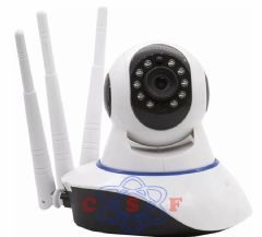 Cmera Wifi Ip Robo Tw-9100 Rb Onvif 3 Antenas Hd 720p Twg Giratria