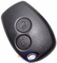 Capa Controle Telecomando Chave Canivete renault Logan Sandero Duster Clio Preto 2 Botões cod 133