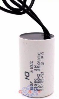 Capacitor VCA P/ Motor Portão 15uf x 250 VCA 50/60HZ