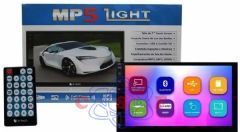 Central Multimdia Mp5 Ligth 7" Polegada E-tech FM USB SD Card AUX Bluetooth Espelhamento de Tela 200W Full