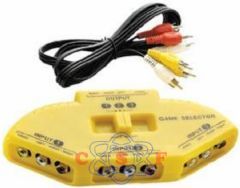 Chave Seletora para A/V com 3 entradas e 1 saída A/V seletor MXT