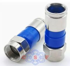 Conector de Compressão Profissional RG6 Pro 3mm