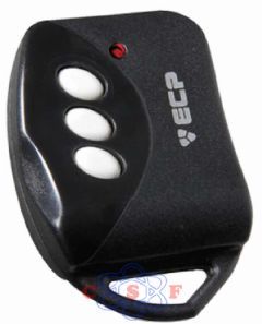 Controle Alarme ECP KEy 292 Completo 3 Botões Branco Original