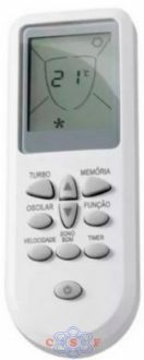 Controle Remoto AR Condicionado Consul LE-7438 FBG 7049 Sky 7049