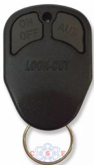 Controle Remoto Alarme 2 Botões Omega 7000/ 7025 Look Out AL25X até 2016