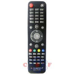 Controle Remoto Decoder Azamerica 1001 a 1005 SKY-7476 LE-7476 1001