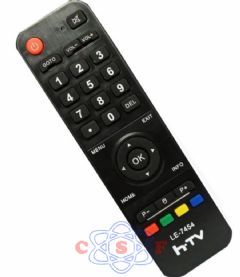 Controle Remoto Receptor HTV 5 6 7 Box LE 7454 Maxx 7080