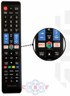 Controle Remoto Samsung FBG 9133 Netflix Prime Video