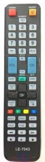 Controle Remoto TV Samsung LCD LED Tecla Source e Led LE 7043