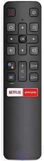 Controle Remoto TV TCL Smart Led 4K com Netflix Globoplay Lelong LE-7410 = SKY 9071