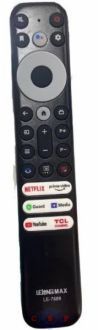 Controle Remoto TV TCL Smart Led 4K com Netflix Globoplay Maxx 7689 Sem Comando de voz