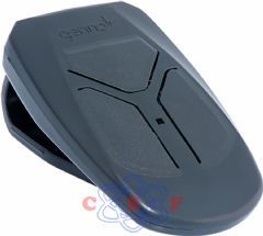 Controle Remoto Transmissor Genno Gate SAW para Portão Eletrônico 433,92 3 Botões Preto