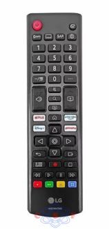 Controle Remoto Tv LG Prime Video Nethlix Disney + Globoplay Maxx 9154