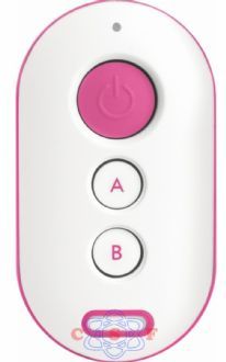 Controle Remoto para Alarme e Portão Intelbras Xac 4000 Smart Rosa