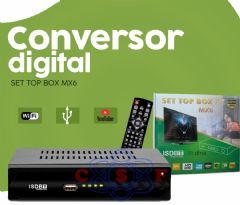 Conversor Set Top Box Digital FULL HD Terrestre e Gravador