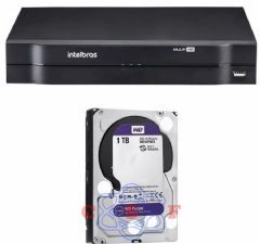 DVR Intelbras MHDX 1004-c Serie 1000 HD 04 Canais