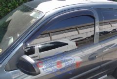 Defletor/Calha Acrílica de Chuva Celta Segunda Geração 2 Portas 2000/2013 TG Poli 23.009