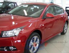 Defletor/Calha Acrlica de Chuva Cruze Hatch 2011/2013 4 Portas TG-Poli 23.021