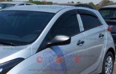 Defletor/Calha Acrlica de Chuva Hyundai HB20 Hatch 4 Portas 2012/2014 TG Poli 25.005