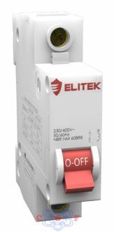 Disjuntor Elitek/Tramontina Unipolar 32 Amperes