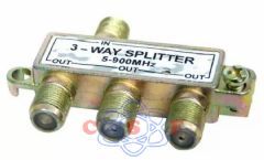 Divisor 3TVs SP20 5 A 900 MHZ Splitter