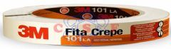 Fita Crepe 3M 18 mm X 50 m 101-LA Rolo 50 Metros