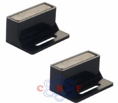 Imã Fim Curso Pequeno Preto New Back Portão Deslizante Unidade