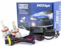 Kit Lmpada Farol LED SHOCKlight H11 32W 12Va24V 6000K 2200 Lumem SLL-10011