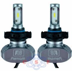 Kit Lmpada Farol Led R8 Premium H1635W 12V/24V 6000K 8000 Lumens