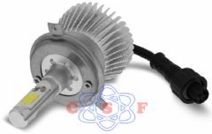 Kit Lâmpada Farol RAY X BI-LED H4 32W 12Va24V 6000K 3200 Lumens dissipador malha flex