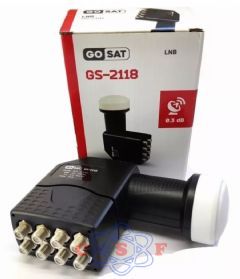 LNB Alpha Sat Octo Banda KU 8 Saidas ALN 501